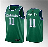Men's Dallas Mavericks #11 Kyrie Irving Green Classic Edition Stitched Basketball Jersey Dzhi ,baseball caps,new era cap wholesale,wholesale hats
